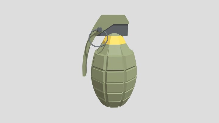 Animal Company OG Grenade 3D Model