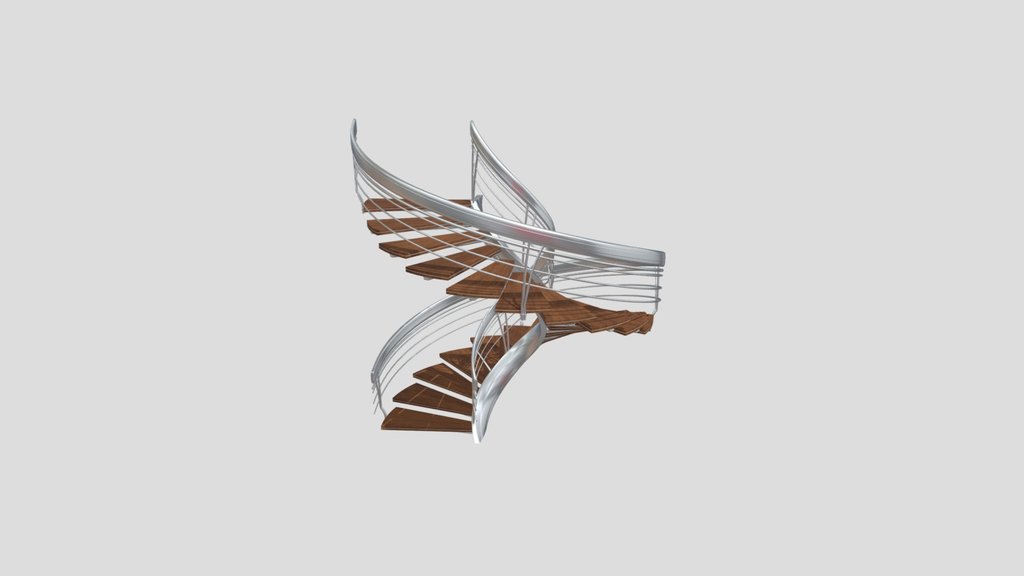 Modern Spiral Stairs 02