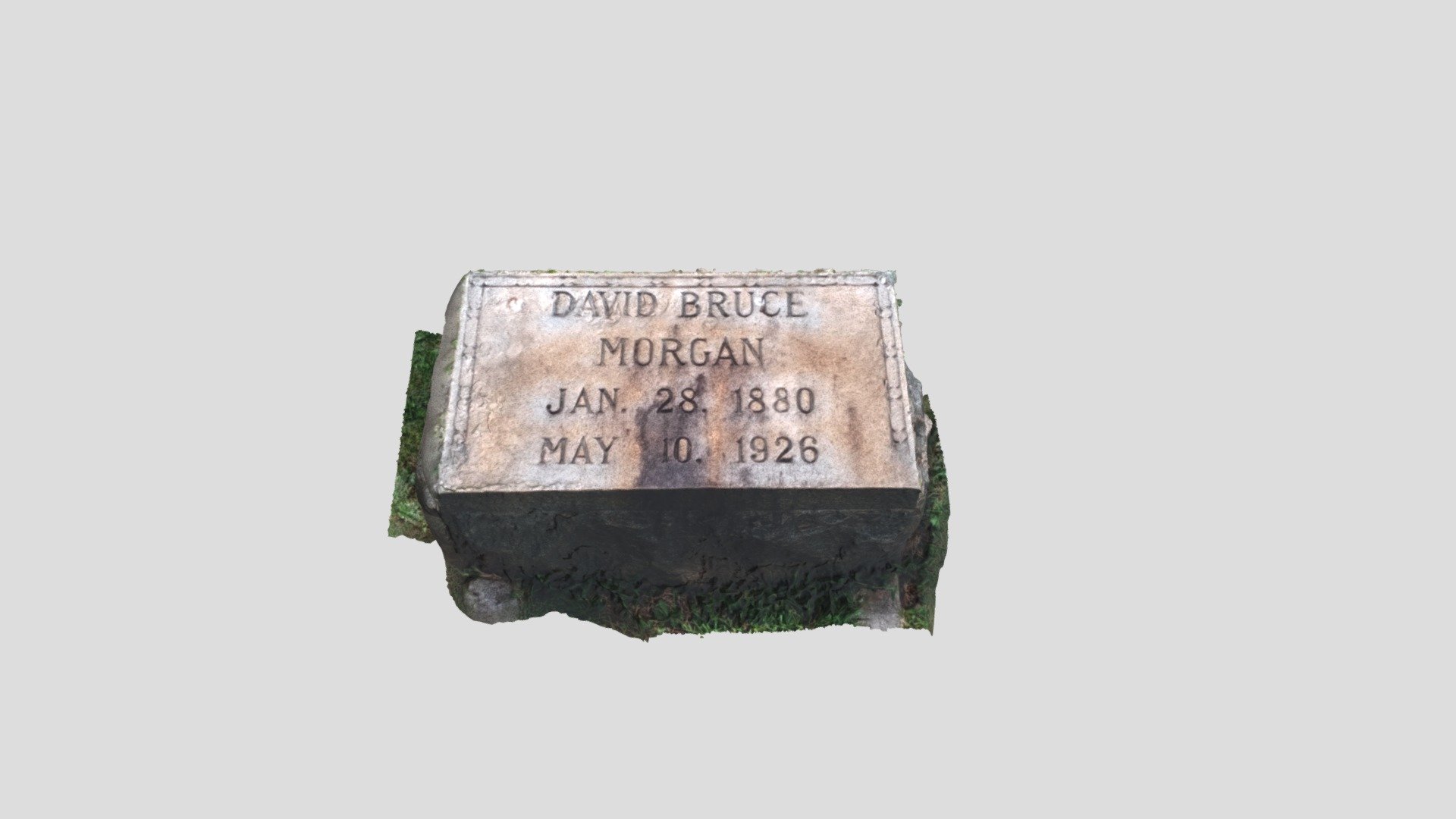 David Morgan Headstone