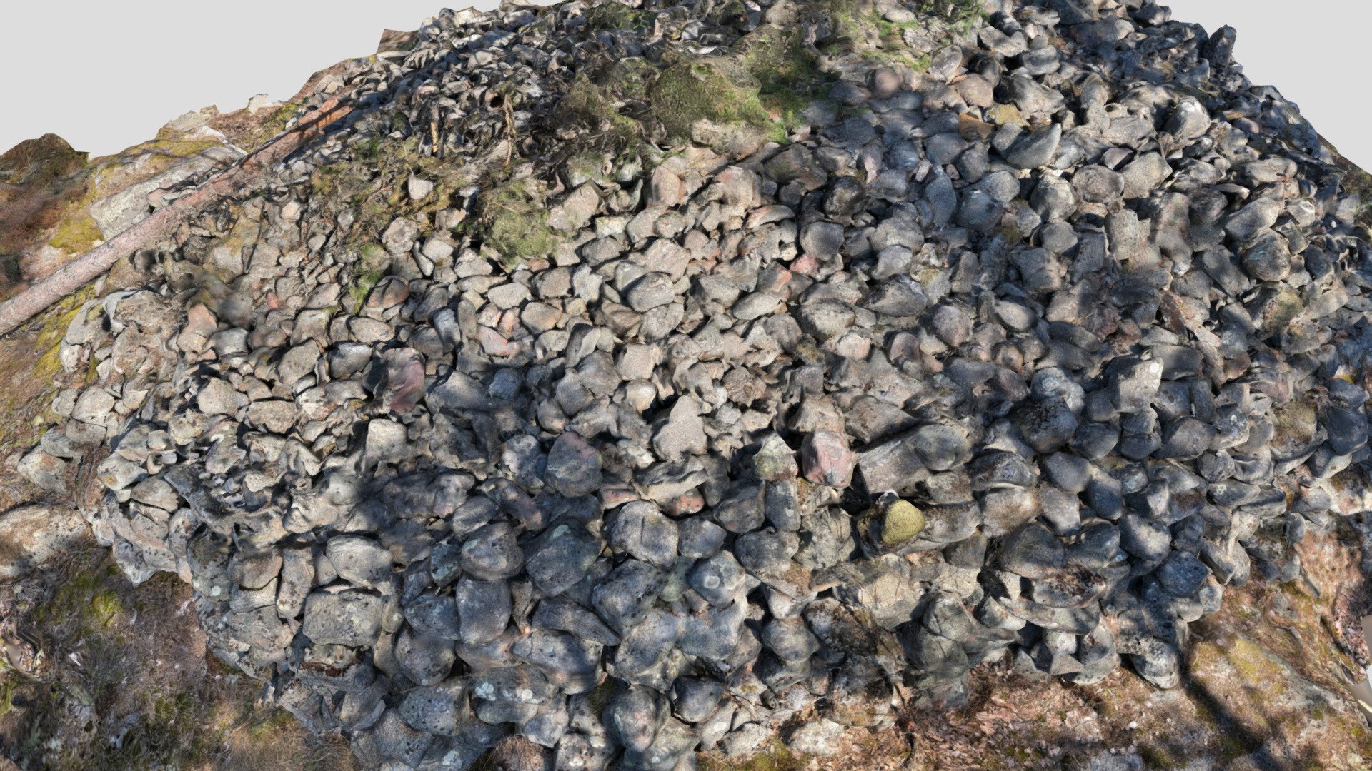 Cairn 3 in Kylmäkorvenkallio, Rauma, Finland