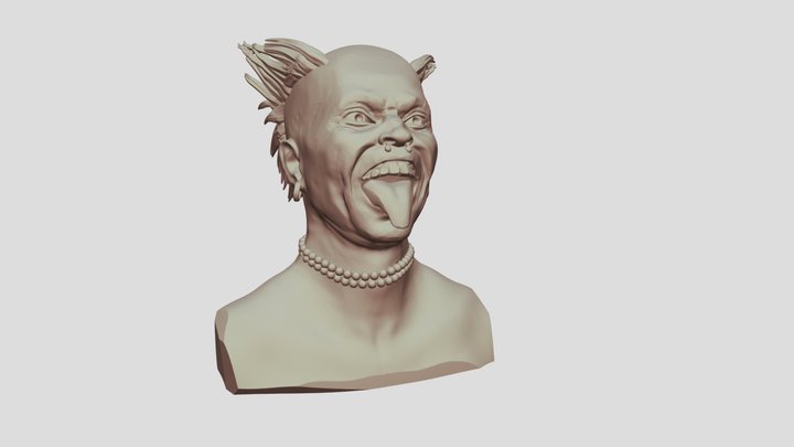 Keith Flint 3D Model