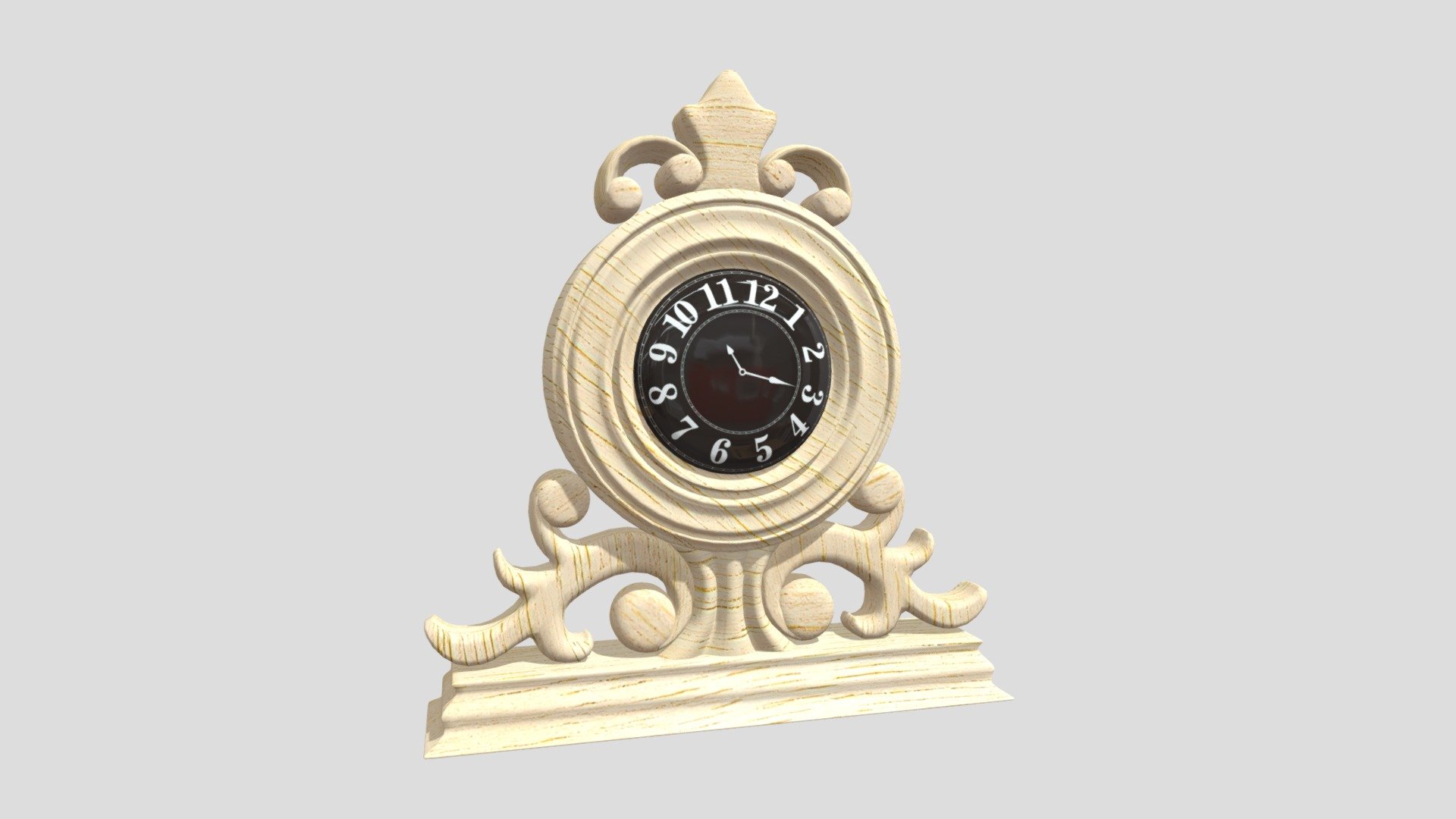 Mantle Clock - Buy Royalty Free 3D model by trish.j2109 [c630ec3 ...