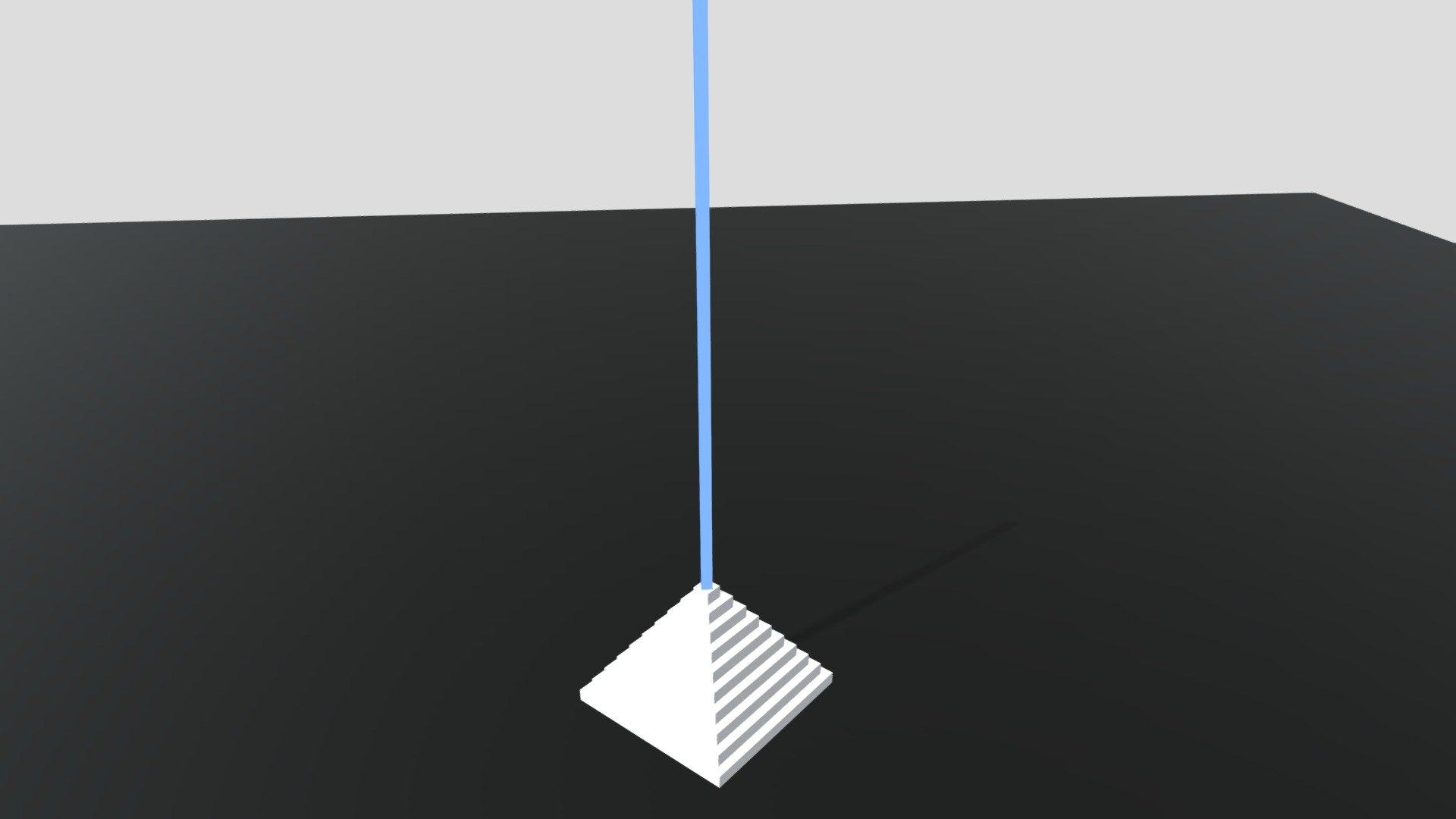 Tower With Glowing Beam