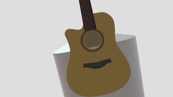 guitar 3D Model
