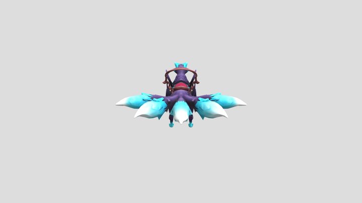 kitsune from blox fruit 3D Model