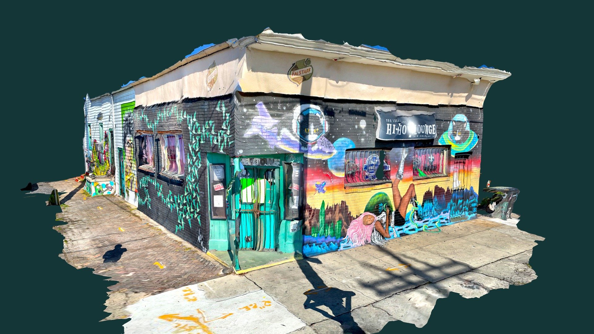Hi-Ho Lounge New Orleans — Sketchfab embed 3D viewer