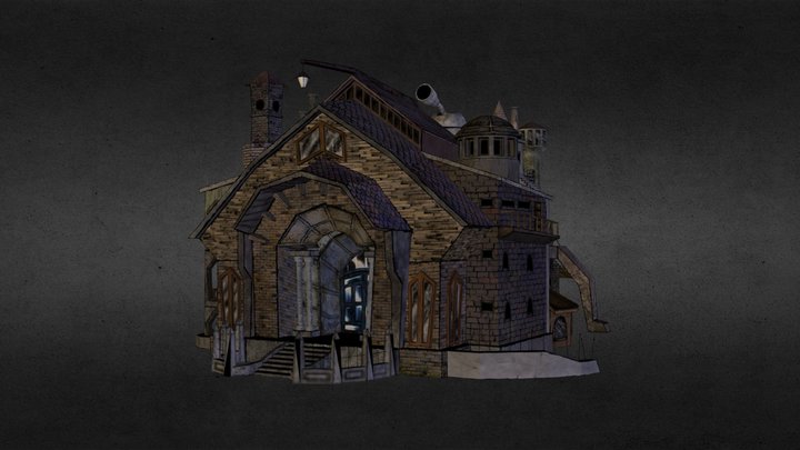 Haunted House_normal 3D Model