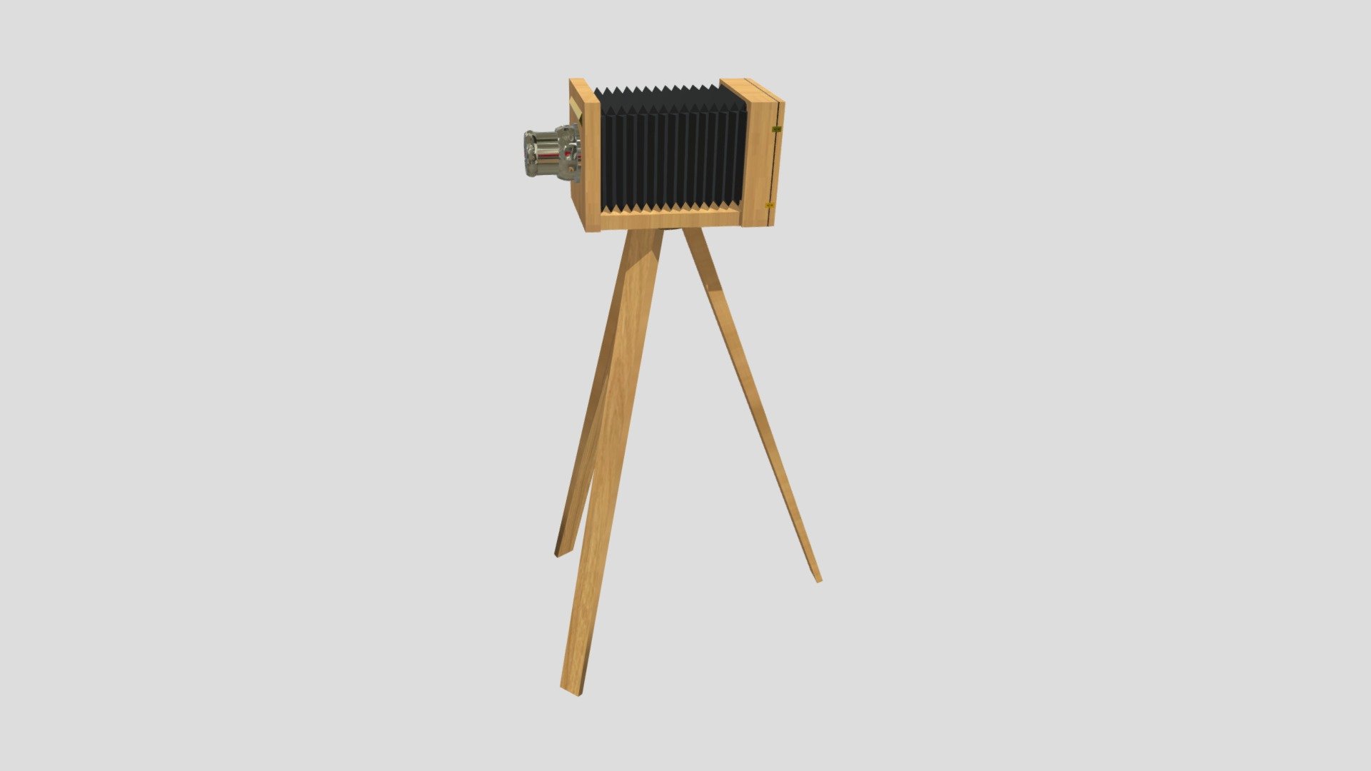 Cámara Gran Formato 3D model by Javier.Garces [c63581b] Sketchfab