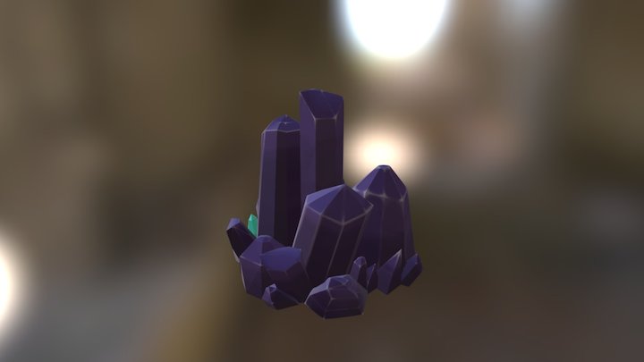 Crystals 3D Model