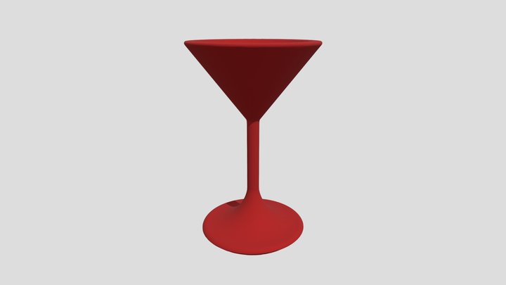 Wine Cup 3D Model