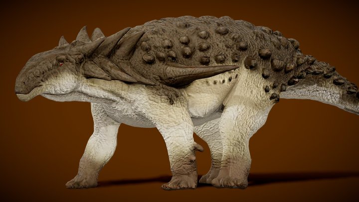 Animated Sauropelta (Free) – Gratis 3D-model STL