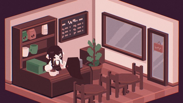 Spirit Cafe 3D Model