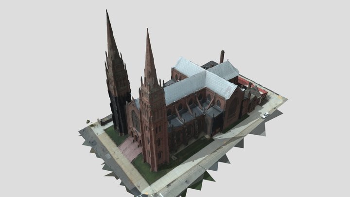 Church of The Immaculate Conception - Albany, NY 3D Model