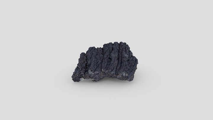 Pahoehoe basalt 3D Model