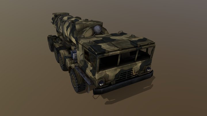 4K44 Redut (USSR) – Free 3D Model STL