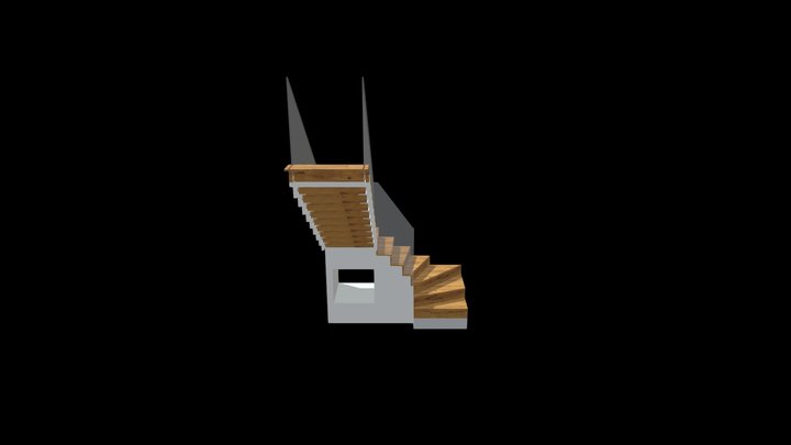 Treppe für mein Haus 3D Model