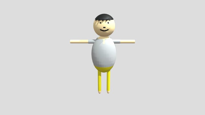 MJO Man (not rigged) 3D Model