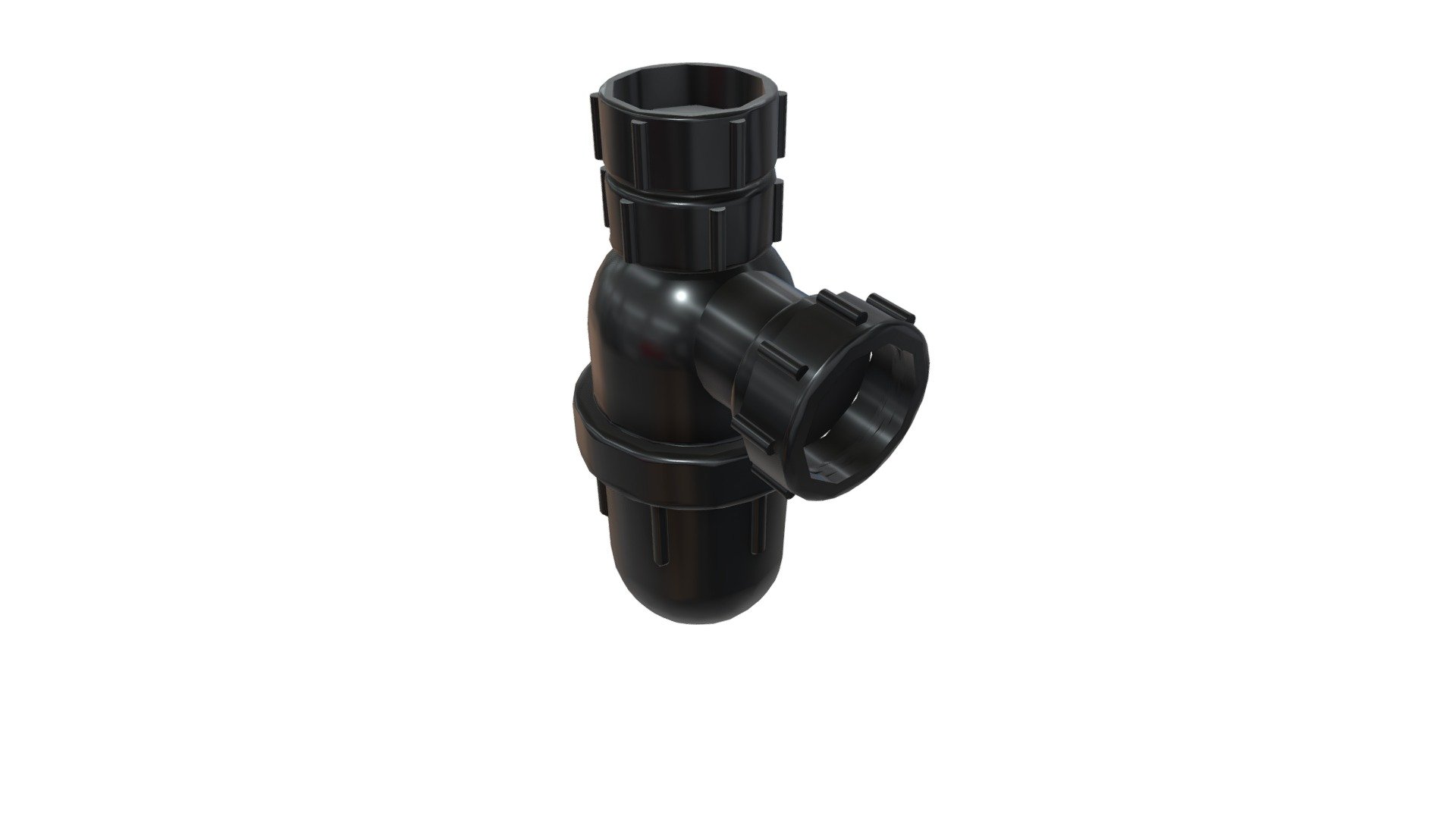 Durapipe Anti Siphon Bottle Trap W561 3D model by bimstore