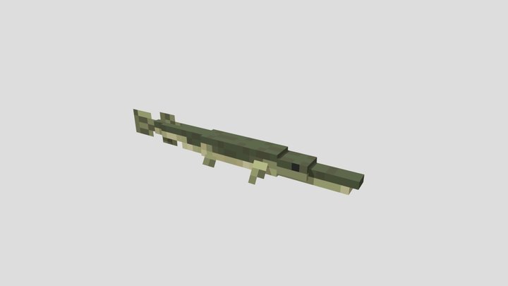 Alligator Gar 3D Model