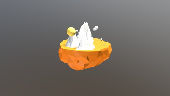 Floating-Island-01 3D Model