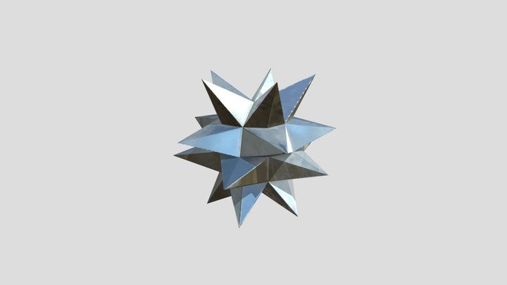 Puffed Star II - Museo do Amanhã, Rio de Janeiro 3D Model