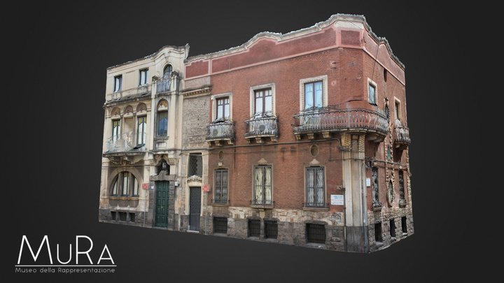 Casa Lazzara and Casa Mammana 3D Model