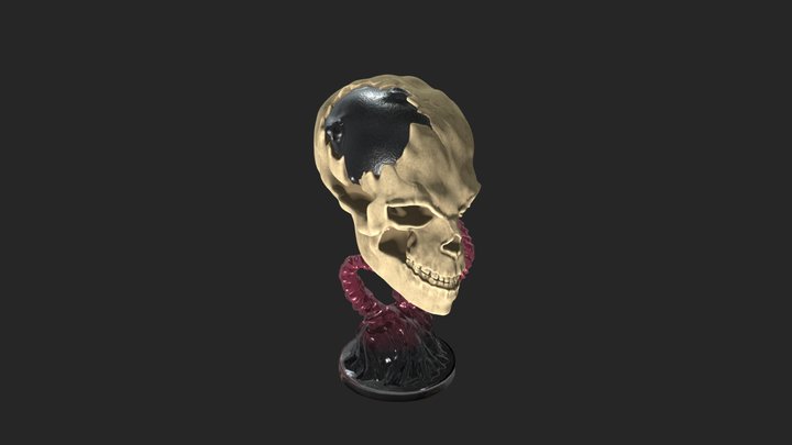 Berserk Skull 3D Model