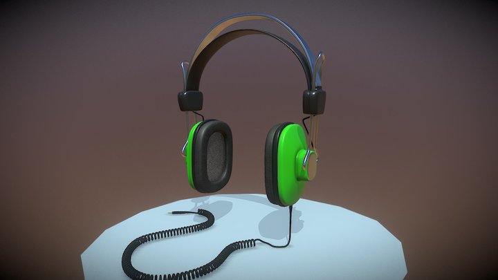Headset 3- Old School 3D Model
