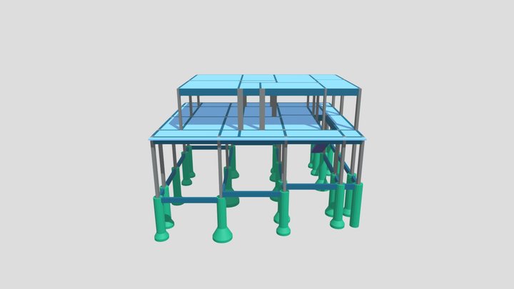 3D Estrutura Heber Lúcio Andrade 3D Model