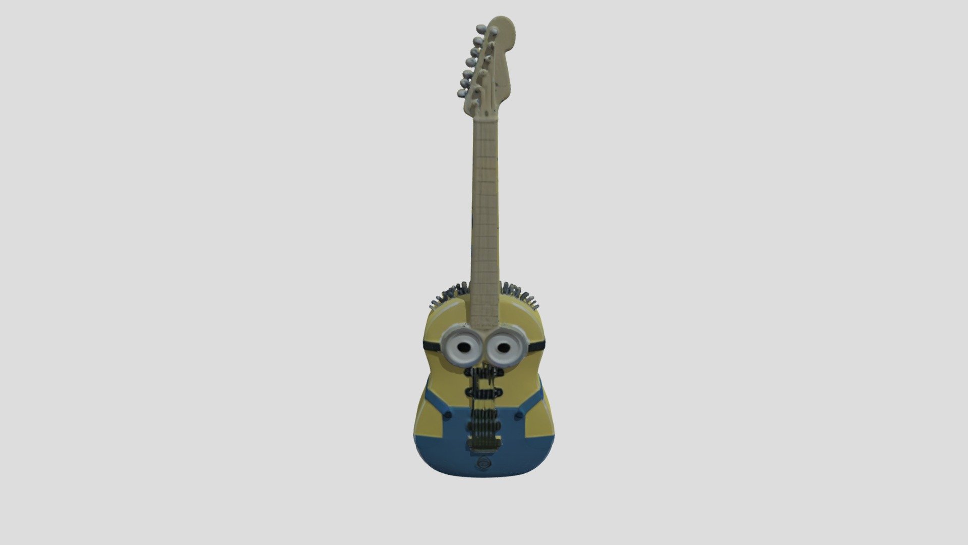 Minion guitar - Download Free 3D model by minion models ...