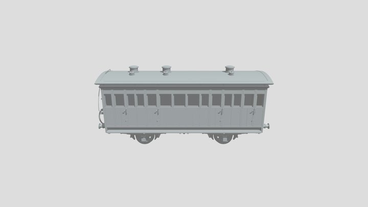 1/80　ロハ851 3D Model