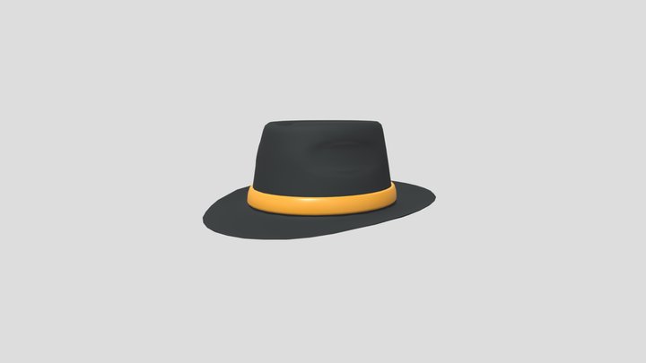 Fedora Hat 3D Model