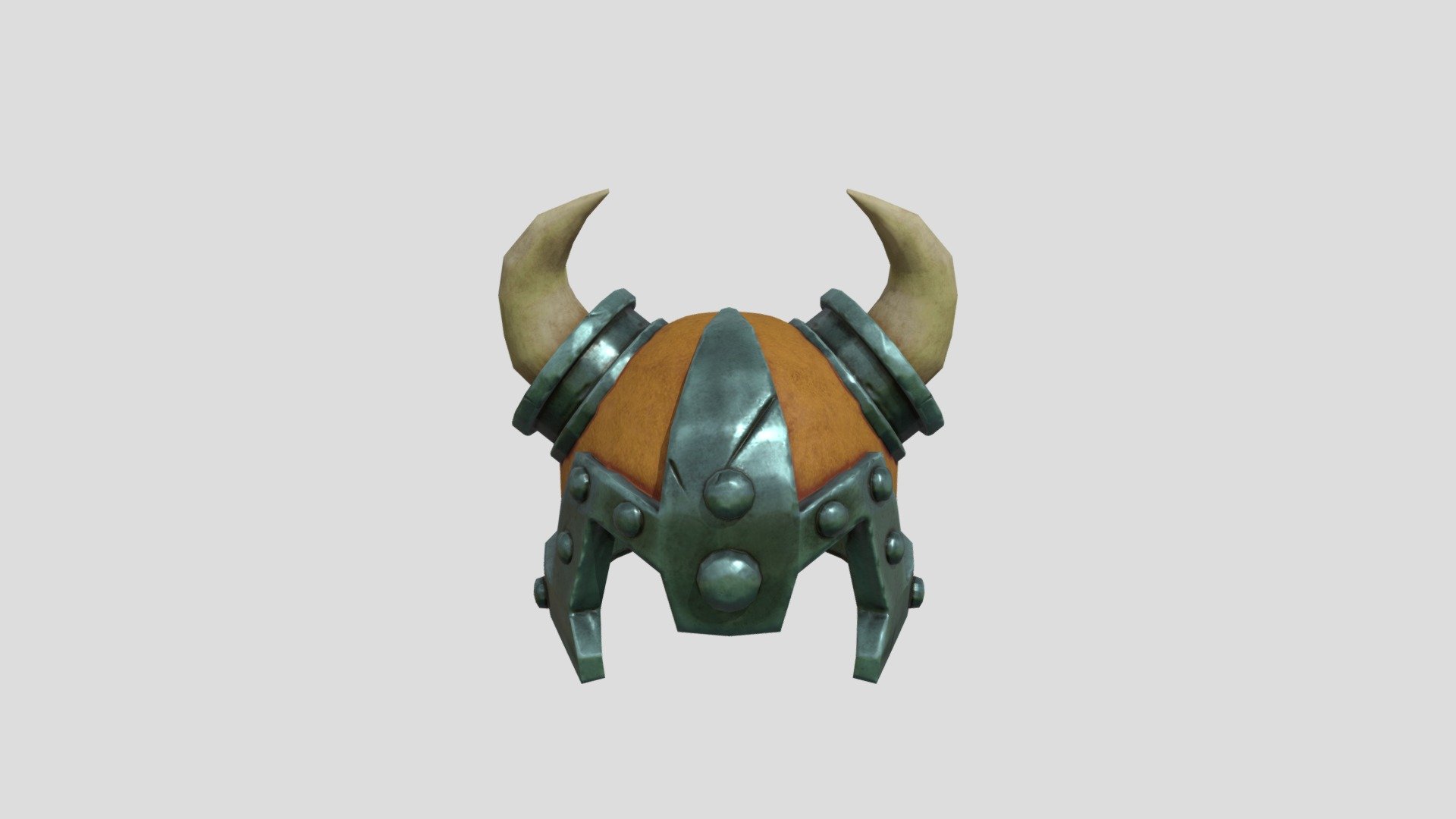 Stylized Viking Helmet