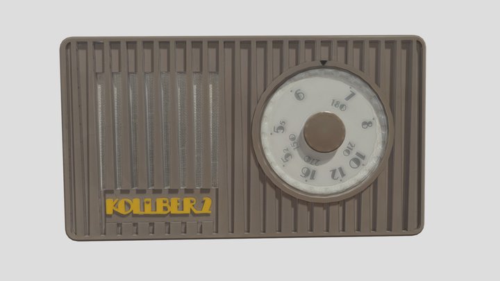 Koliber 2 MOT 611 radio receiver – Free 3D Model STL