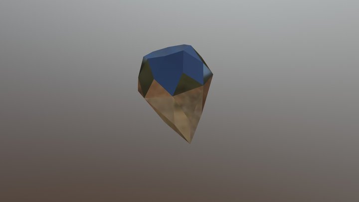Diamond-Colorless 3D Model
