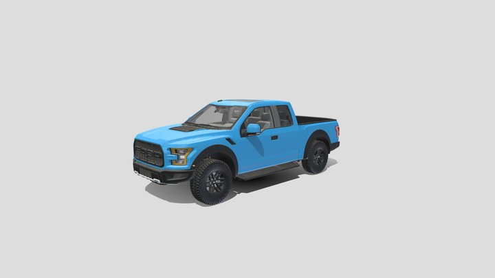 Ford F150 Raptor 3D Model
