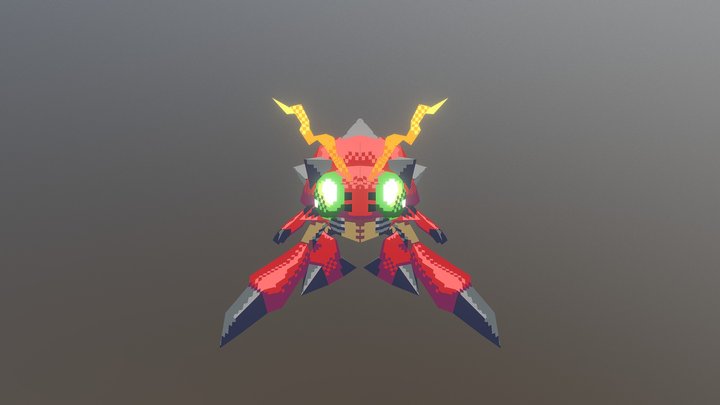 PS1 Tentomon 3D Model