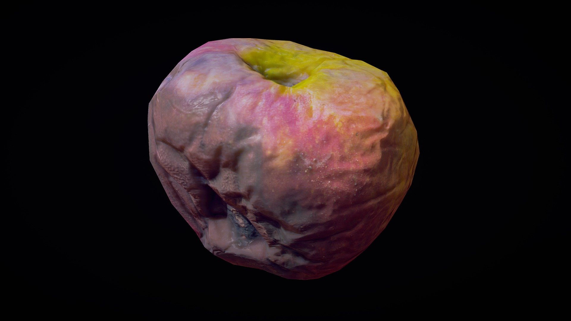 Rotten Apple | 3D model