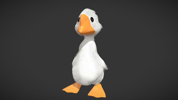 goose 3D Model