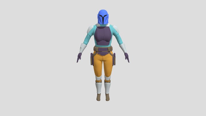 Bo Katan Mat ID 3D Model