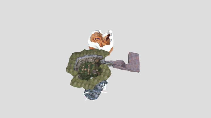 Gorilla-tag-map 3D Model
