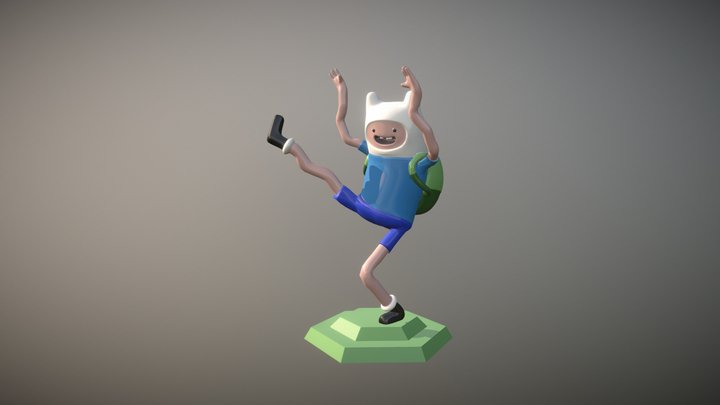 FINN THE HUMAN 3D Model