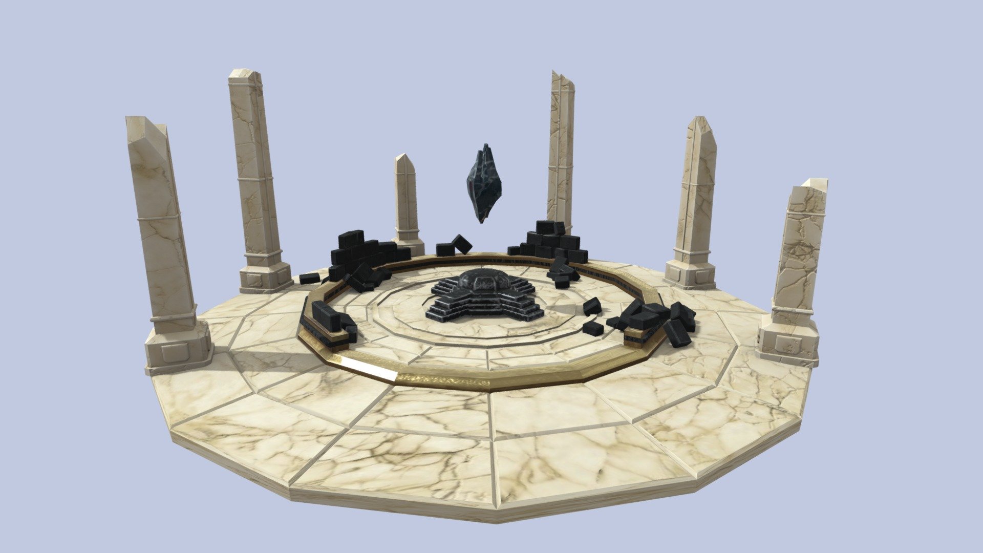 Ruin - Download Free 3D model by Chloe Boswell (@GGMcNoodle) [c64426b ...