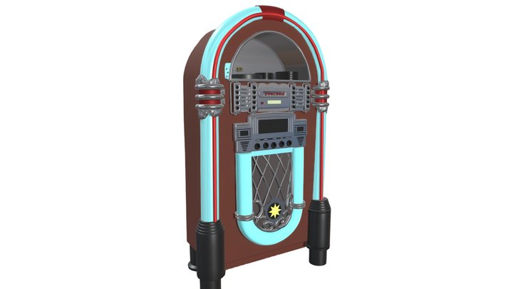 Jukebox, Justine Yeo, intro to 3d A2 3D Model