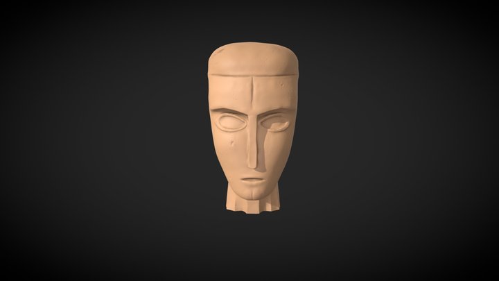 Head B 3D Model