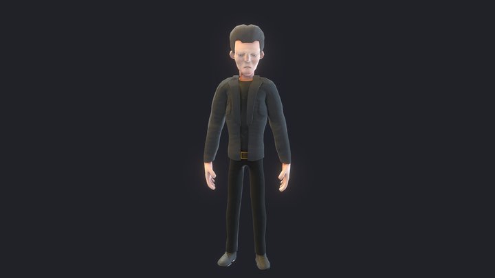 Christopher Walken (Stephen Silver Sylised) 3D Model