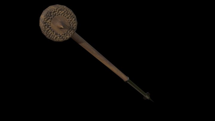 Gaffi Stick(Tusken Raider Weapon) 3D Model
