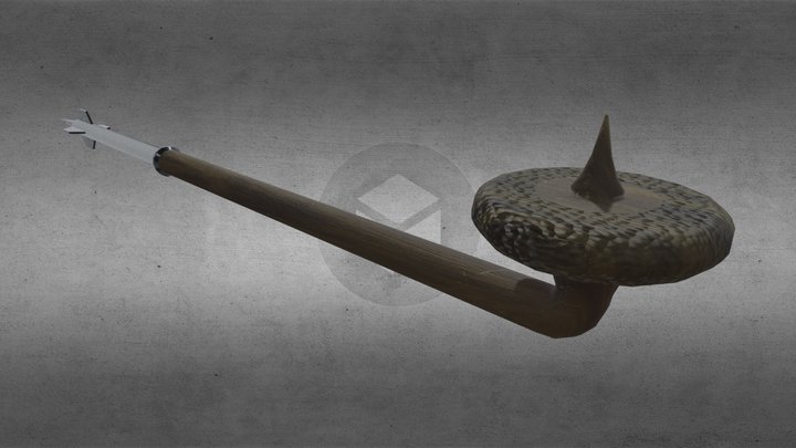 Gaffi Stick(Tusken Raider Weapon) 3D Model