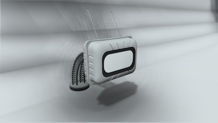 SCI-FI Tv 3D Model