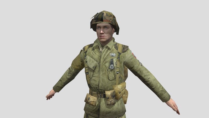 medal of honor vanguard ps2 3D Model